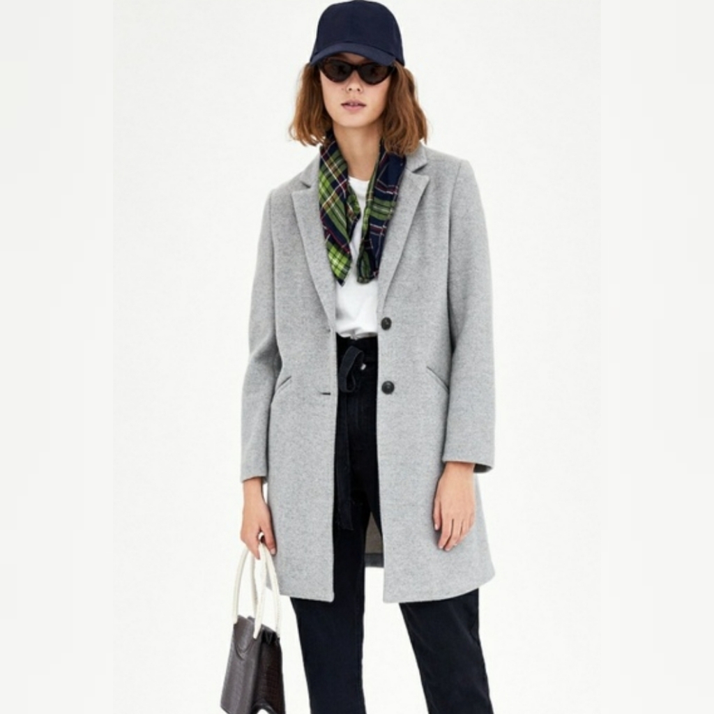 Zara Trf Suoer Soft Oversized Jacket